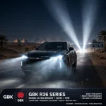 ⁦لمبة ليد GBK R36 الأصلية - 65 واط - 6500K أبيض تلجي - مروحة تبريد تيربو⁩ - الصورة ⁦2⁩