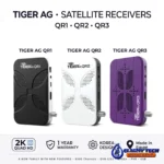 ريسيفر Tiger QR دجيتال 2K Quad HD، دعم DVB-S2، ذاكرة 8000 قناة، تحديث OFFLINE من الموبايل، تفعيل الضمان من الموبايل، تصميم كوريا صنع في مصر.