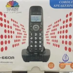 ⁦تليفون لاسلكي فيكتوريا KX-660A - DECT Cordless Speakerphone بشاشة 1.6 بوصة وإظهار رقم الطالب⁩ - الصورة ⁦2⁩